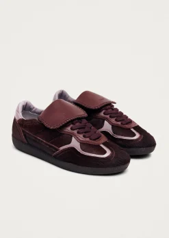 Tb.490 Club Soft Burgundy Leather Sneakers|ALOHAS Outlet