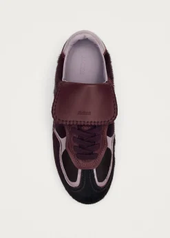Tb.490 Club Soft Burgundy Leather Sneakers|ALOHAS Outlet