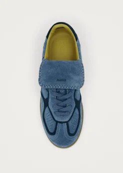 Tb.490 Club Suede Blue Leather Sneakers|ALOHAS Discount