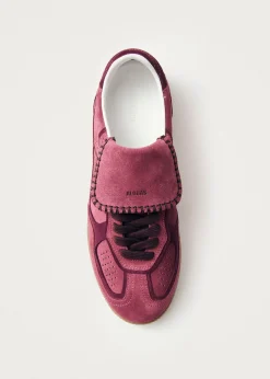 Tb.490 Club Suede Raspberry Leather Sneakers|ALOHAS Online