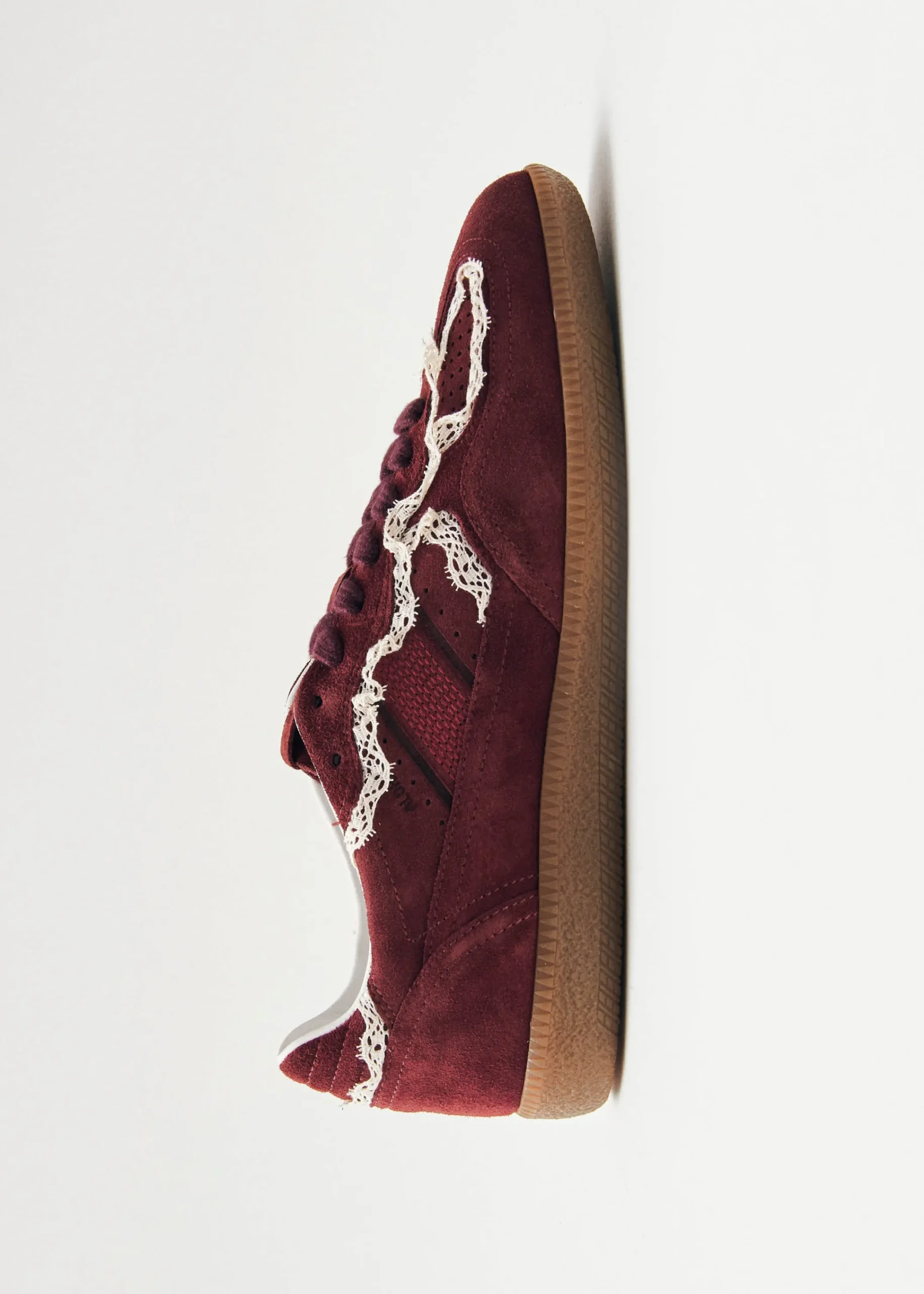 Tb.490 Crochet Burgundy Leather Sneakers|ALOHAS Hot