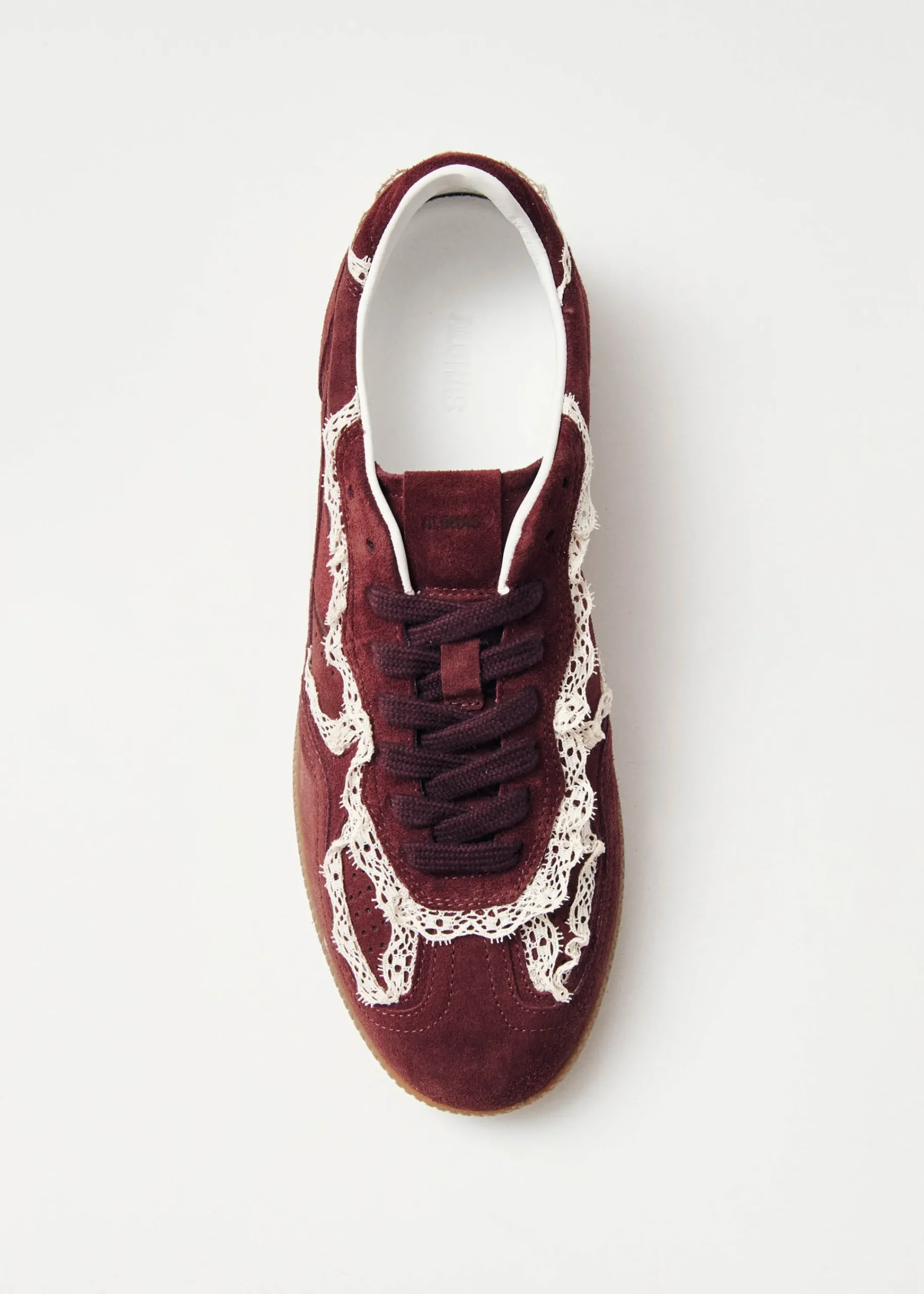 Tb.490 Crochet Burgundy Leather Sneakers|ALOHAS Hot