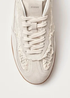 Tb.490 Crochet Cream Leather Sneakers|ALOHAS Discount