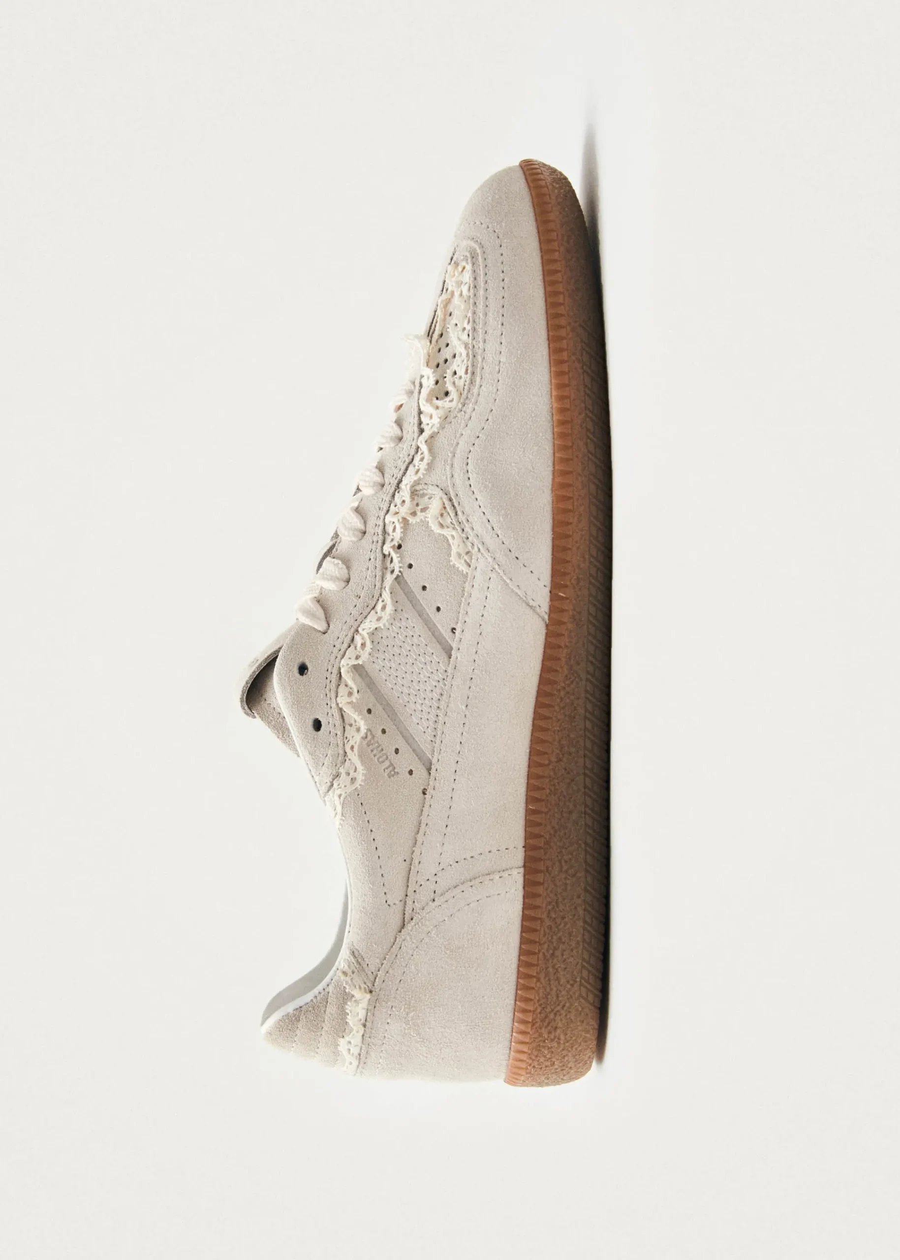 Tb.490 Crochet Cream Leather Sneakers|ALOHAS Discount