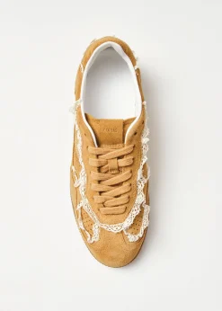 Tb.490 Crochet Honey Leather Sneakers|ALOHAS New