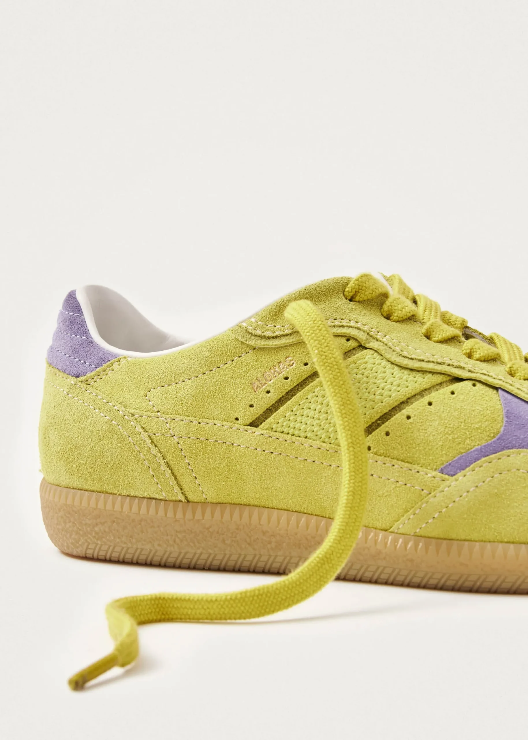 Tb.490 Rife Acid Green Leather Sneakers|ALOHAS Best