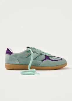 Tb.490 Rife Blue Leather Sneakers|ALOHAS Best