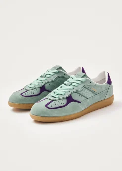 Tb.490 Rife Blue Leather Sneakers|ALOHAS Best