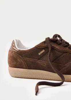 Tb.490 Rife Chocolate Brown Leather Sneakers|ALOHAS Clearance