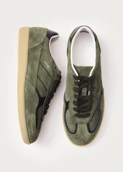 Tb.490 Rife Dusty Olive Leather Sneakers|ALOHAS Discount