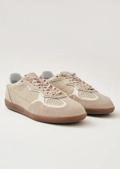 Tb.490 Rife Grain Cream Leather Sneakers|ALOHAS Discount