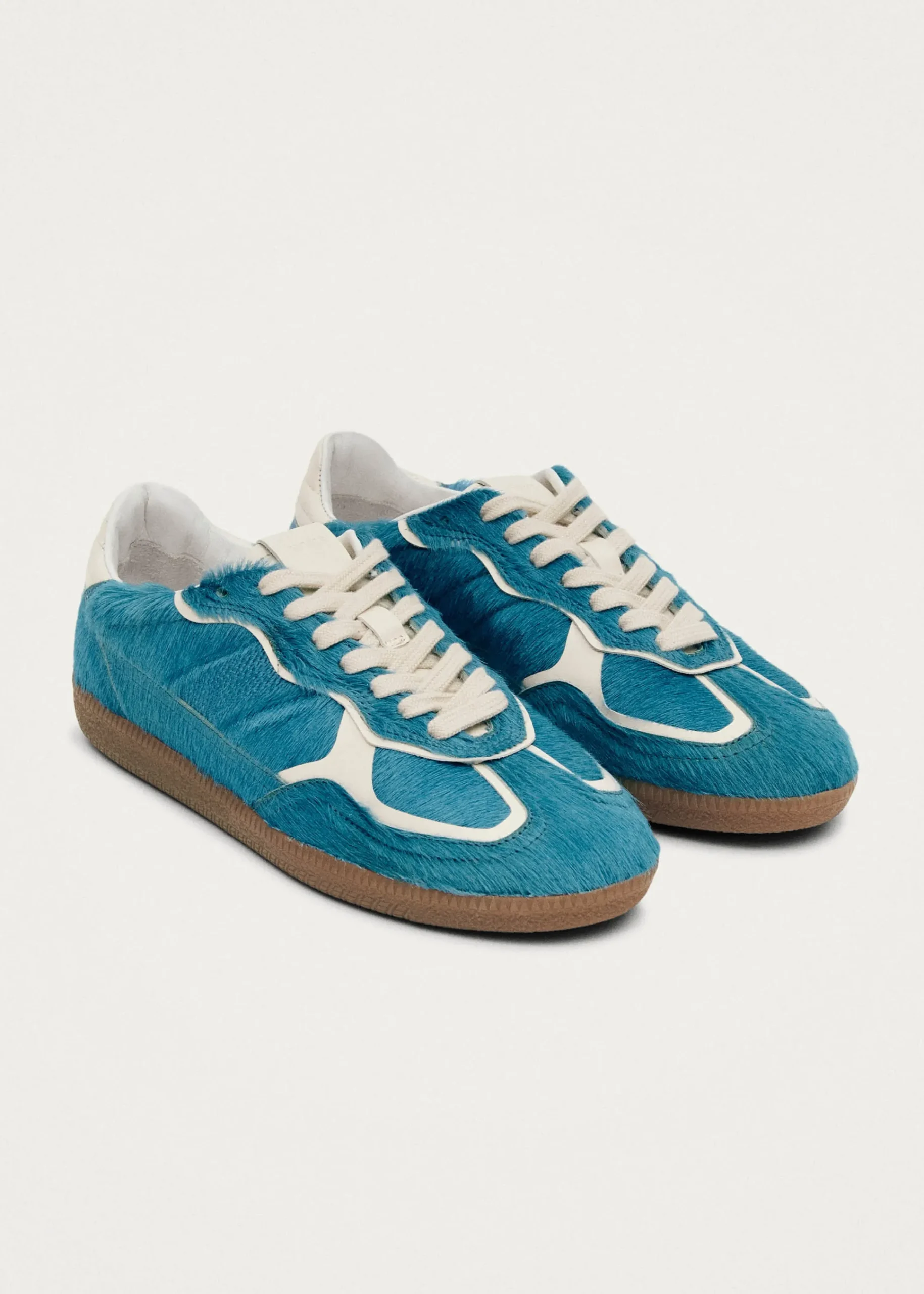 Tb.490 Rife Soft Blue Leather Sneakers|ALOHAS New