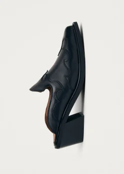 Weston Leather Mules|ALOHAS Outlet