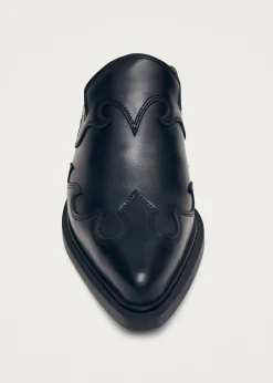 Weston Leather Mules|ALOHAS Outlet
